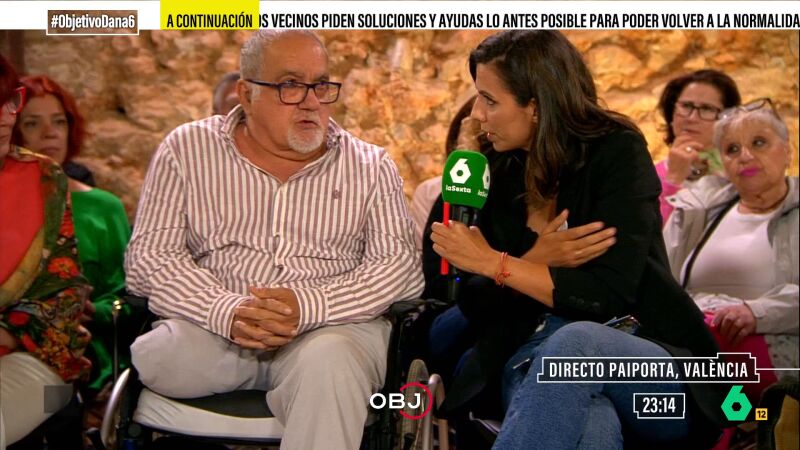 Juan, superviviente de la DANA