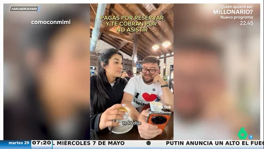 Aplaude la decisión de un restaurante de cobrarle 20 euros por reservar y no asistir sin avisar: "Bien pagados" Aplaude la decisión de un restaurante de cobrarle 20 euros por reservar y no asistir sin avisar: "Bien pagados"