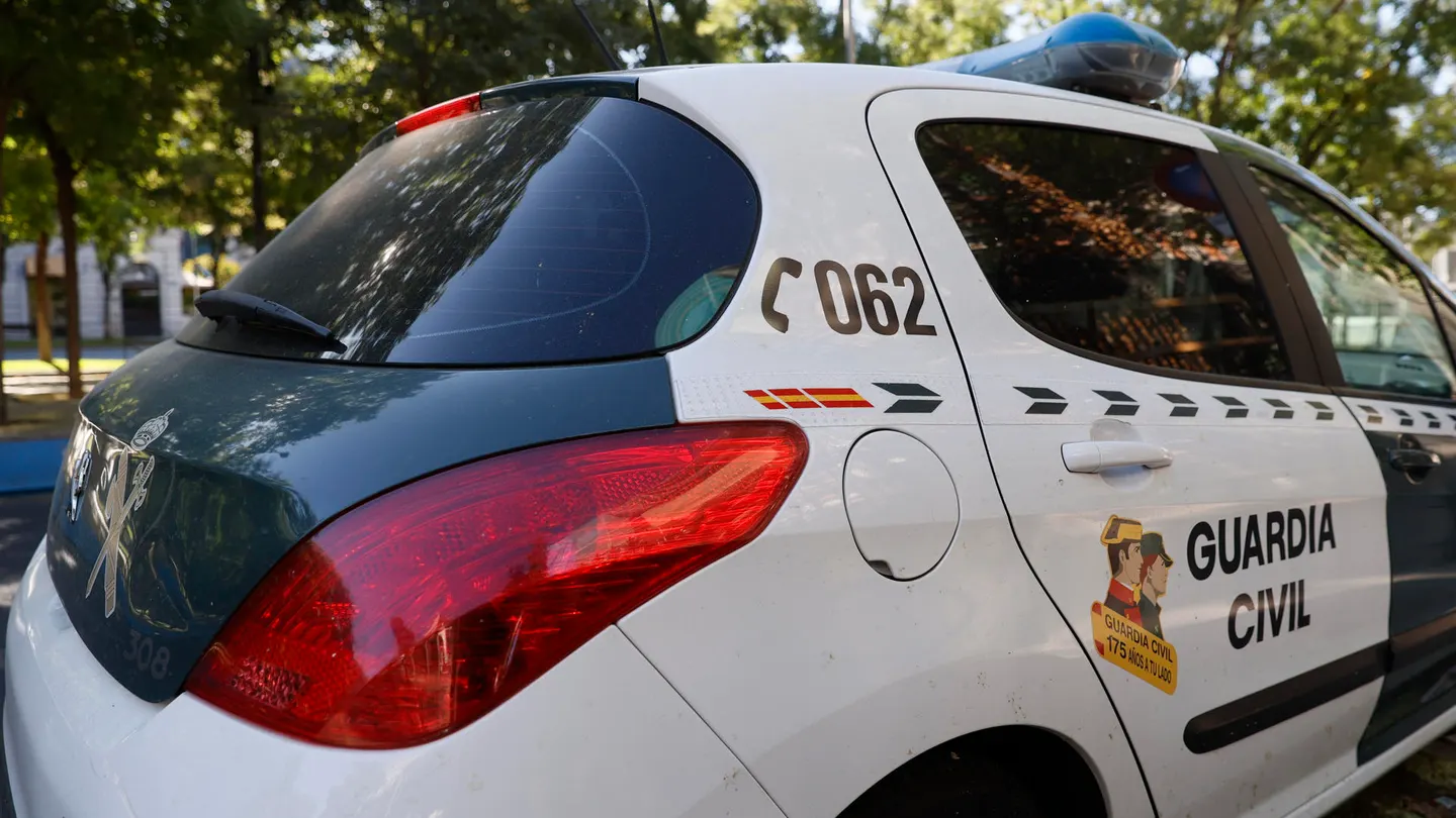 Imagen de archivo de un coche de la Guardia Civil Imagen de archivo de un coche de la Guardia Civil