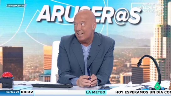 La reacción del nieto de Alfonso Arús al apagón de ayer: "Cuando yo sea presidente no voy a permitir que esto pase" La reacción del nieto de Alfonso Arús al apagón de ayer: "Cuando yo sea presidente no voy a permitir que esto pase"