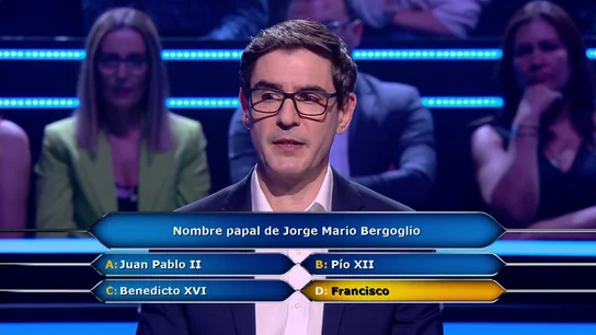 Por qué eligió Francisco como nombre papal Jorge Mario Bergoglio: Juanra Bonet lo explica en ¿Quién quiere ser millonario? Por qué eligió Francisco como nombre papal Jorge Mario Bergoglio: Juanra Bonet lo explica en ¿Quién quiere ser millonario?