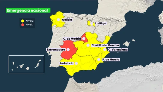 Interior, al mando de la crisis por el apagón en ocho comunidades: varias piden desactivar ya la emergencia nacional. Interior, al mando de la crisis por el apagón en ocho comunidades: varias piden desactivar ya la emergencia nacional.