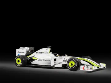 Monoplaza de Fórmula 1 Brawn BGP001 2009 Monoplaza de Fórmula 1 Brawn BGP001 2009