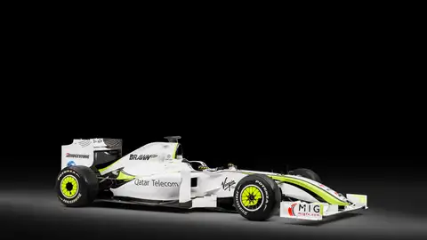 Monoplaza de Fórmula 1 Brawn BGP001 2009 Monoplaza de Fórmula 1 Brawn BGP001 2009