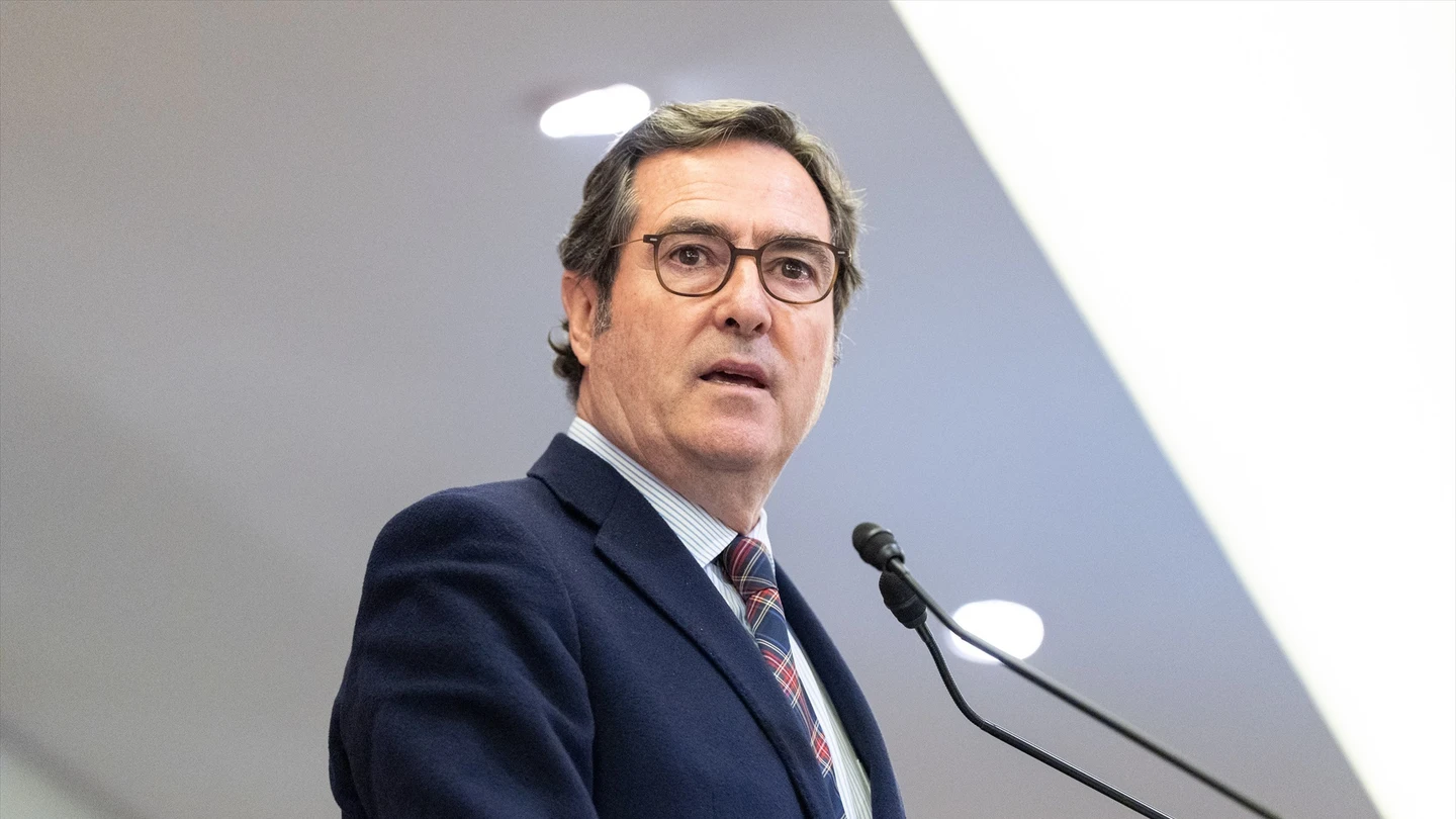 Imagen de archivo del presidente de la CEOE, Antonio Garamendi. Imagen de archivo del presidente de la CEOE, Antonio Garamendi.