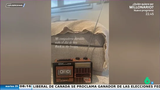 De Iker Casillas a Sara Carbonero: así han 'desempolvado' los famosos la radio por el gran apagón De Iker Casillas a Sara Carbonero: así han 'desempolvado' los famosos la radio por el gran apagón