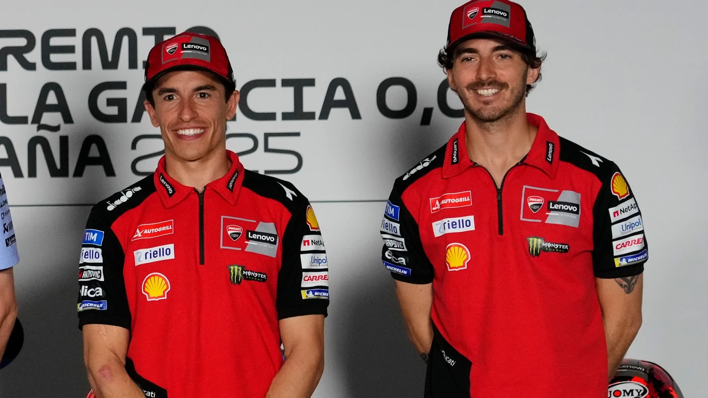 Marc Márquez y Pecco Bagnaia Marc Márquez y Pecco Bagnaia