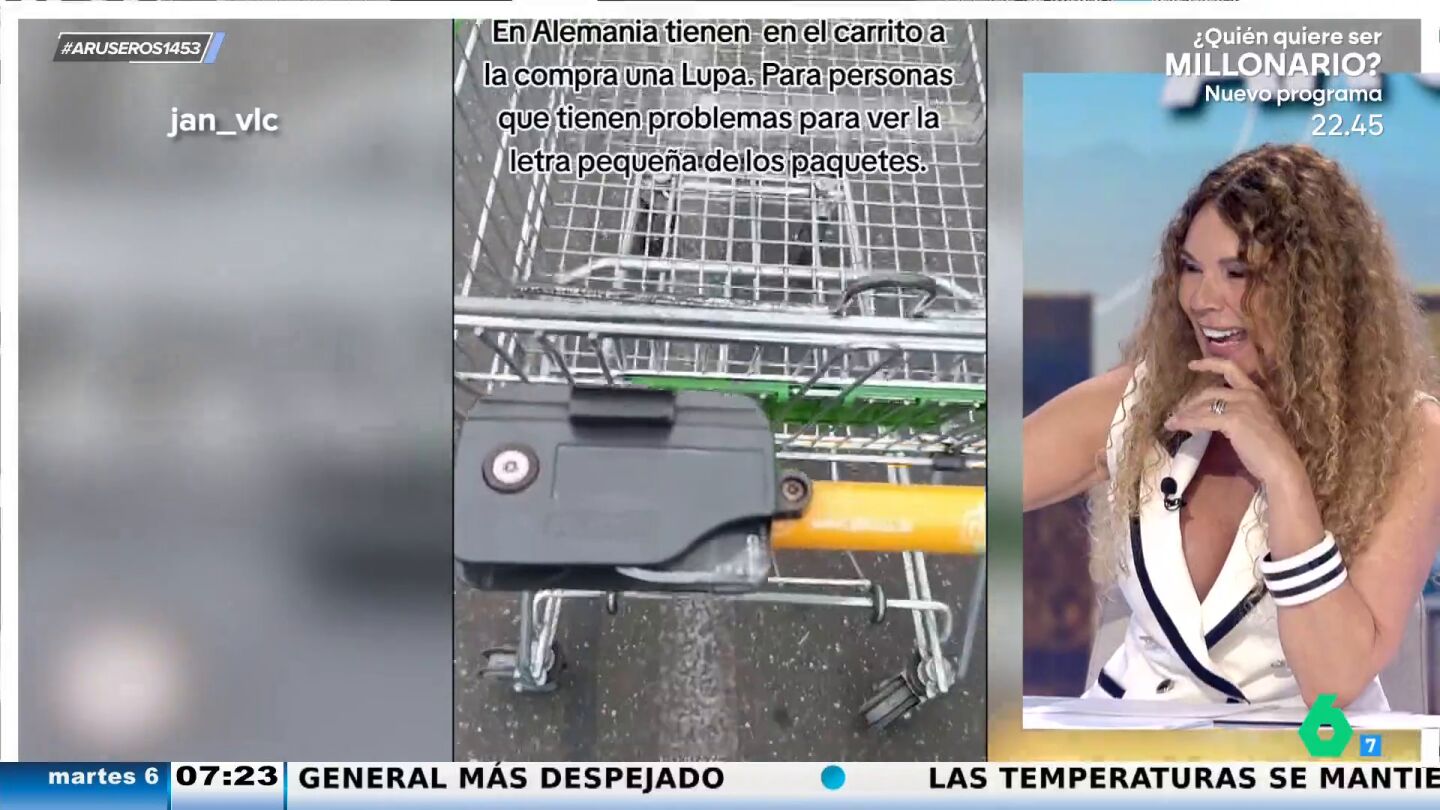 El invento viral de los supermercados alemanes que viene muy bien para personas como Angie C&aacute;rdenas: la lupa para leer etiquetas