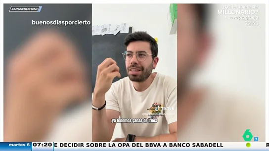 Un profesor carga contra la jornada partida en los colegios: "Debería ser ilegal" Un profesor carga contra la jornada partida en los colegios: "Debería ser ilegal"