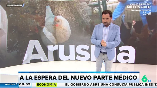 Conmoción en Aruser@s por el delicado estado de salud de Arusina, la gallina de las monjas de Belorado apadrinada por Alfonso Arús Conmoción en Aruser@s por el delicado estado de salud de Arusina, la gallina de las monjas de Belorado apadrinada por Alfonso Arús