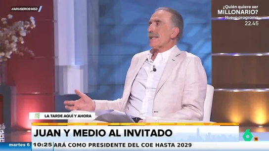 La 'pullita' de Juan y Medio a un invitado de 90 años en busca del amor: "Te queda un cuarto de hora" La 'pullita' de Juan y Medio a un invitado de 90 años en busca del amor: "Te queda un cuarto de hora"