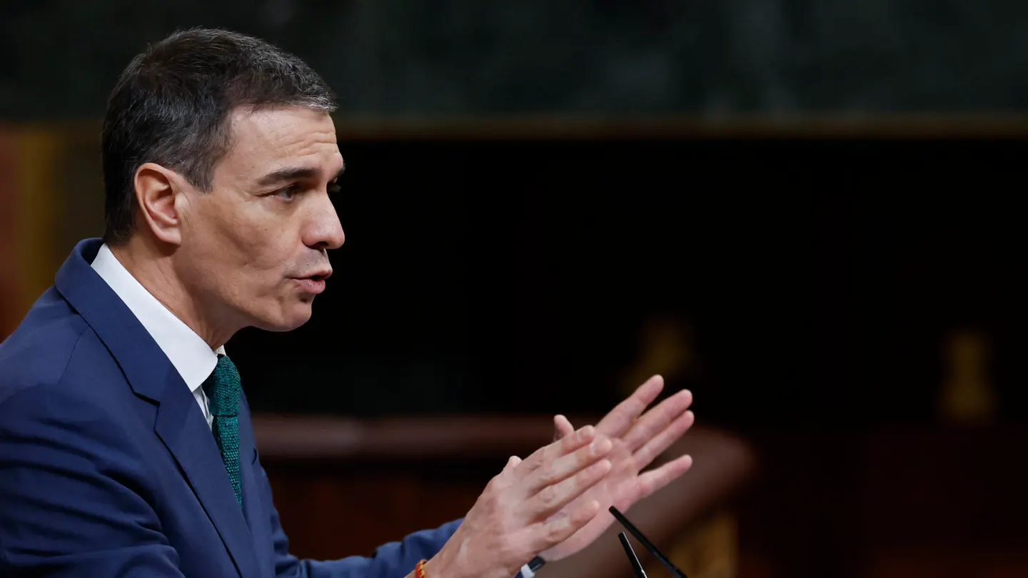 El presidente del Gobierno, Pedro Sánchez, durante una comparecencia en el Congreso El presidente del Gobierno, Pedro Sánchez, durante una comparecencia en el Congreso