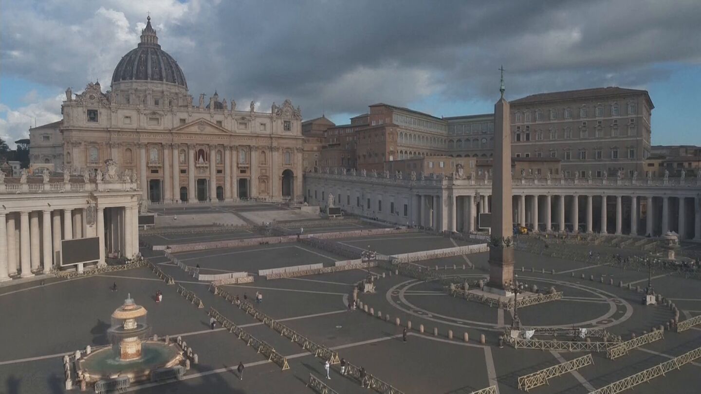 Vaticano, a primera hora de la mañana