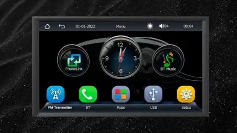 B5 7 pulgadas inalámbrico CarPlay Android estéreo para coche Bluetooth 5,0, pantalla táctil AHD, enlace de espejo, cámara de marcha atrás, ranura para tarjeta Multimedia B5 7 pulgadas inalámbrico CarPlay Android estéreo para coche Bluetooth 5,0, pantalla táctil AHD, enlace de espejo, cámara de marcha atrás, ranura para tarjeta Multimedia