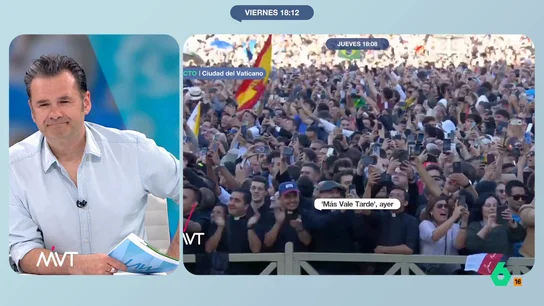 Iñaki López en Más Vale Tarde Iñaki López en Más Vale Tarde