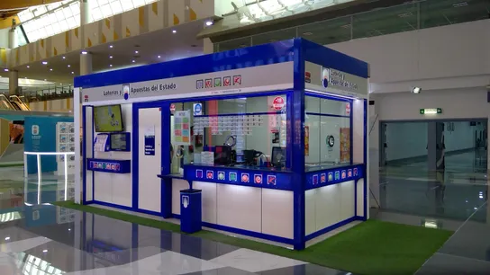 Administración de lotería número 28 de Elche, que está en el centro comercial L'Aljub. Administración de lotería número 28 de Elche, que está en el centro comercial L'Aljub.