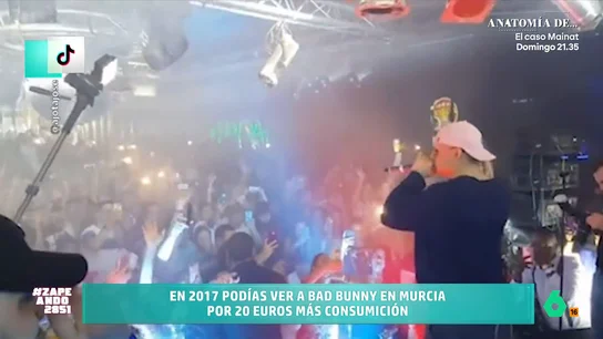 Bad Bunny de concierto en España en 2017 Bad Bunny de concierto en España en 2017