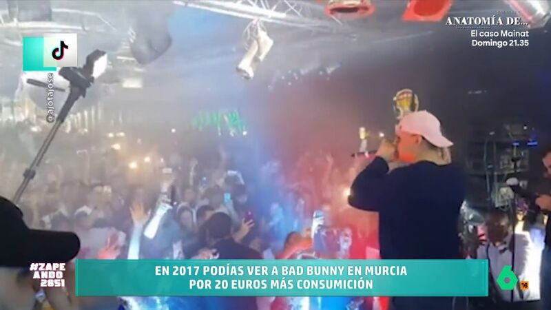 Bad Bunny de concierto en España en 2017