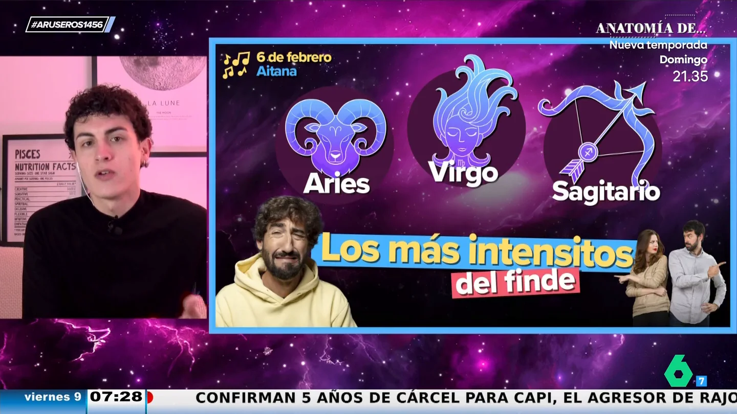 Horóscopo para el fin de semana del 9 al 11 de mayo, según Jabifus. Escorpio, Leo y Acuario, a la gresca AruHoróscopo para el fin de semana del 9 al 11 de mayo, según Jabifus. Escorpio, Leo y Acuario, a la gresca