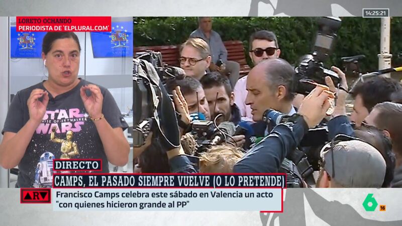 Loreto Ochando, sobre Francisco Camps