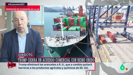 El análisis de Gonzalo Bernardos sobre el pacto entre EEUU y Reino Unido: "No es el camino, el camino es negociar globalmente" El análisis de Gonzalo Bernardos sobre el pacto entre EEUU y Reino Unido: "No es el camino, el camino es negociar globalmente"