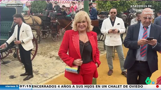 Bárbara Rey, Josie, Álex González... así disfrutan los famosos de la Feria de Sevilla Bárbara Rey, Josie, Álex González... así disfrutan los famosos de la Feria de Sevilla