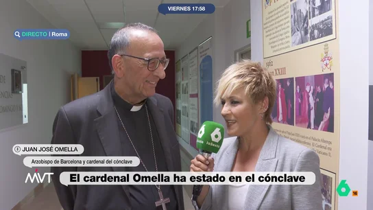 Entrevista al cardenal Omella en Más Vale Tarde Entrevista al cardenal Omella en Más Vale Tarde