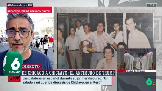 Jesús Bastante destaca la experiencia como misionero del papa León XIV: "Que alguien que ha pisado el barro y conoce el sufrimiento esté al frente es una oportunidad inmensa" Jesús Bastante destaca la experiencia como misionero del papa León XIV: "Que alguien que ha pisado el barro y conoce el sufrimiento esté al frente es una oportunidad inmensa"