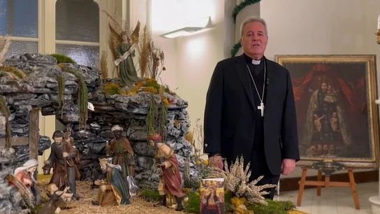 El arzobispo de Burgos, Mario Iceta, en su mensaje de Navidad El arzobispo de Burgos, Mario Iceta, en su mensaje de Navidad