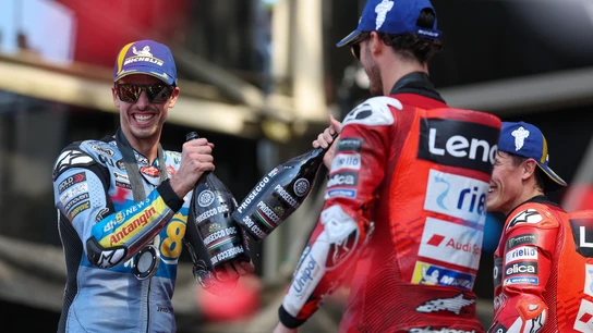 Álex Márquez y 'Pecco' Bagnaia Álex Márquez y 'Pecco' Bagnaia