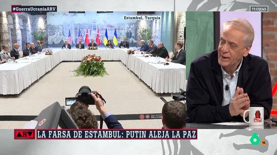 La opinión de Ignacio Cembrero sobre las negociaciones de paz entre Ucrania y Rusia: "Putin no tiene ninguna intencion de negociar hasta ahora" La opinión de Ignacio Cembrero sobre las negociaciones de paz entre Ucrania y Rusia: "Putin no tiene ninguna intencion de negociar hasta ahora"
