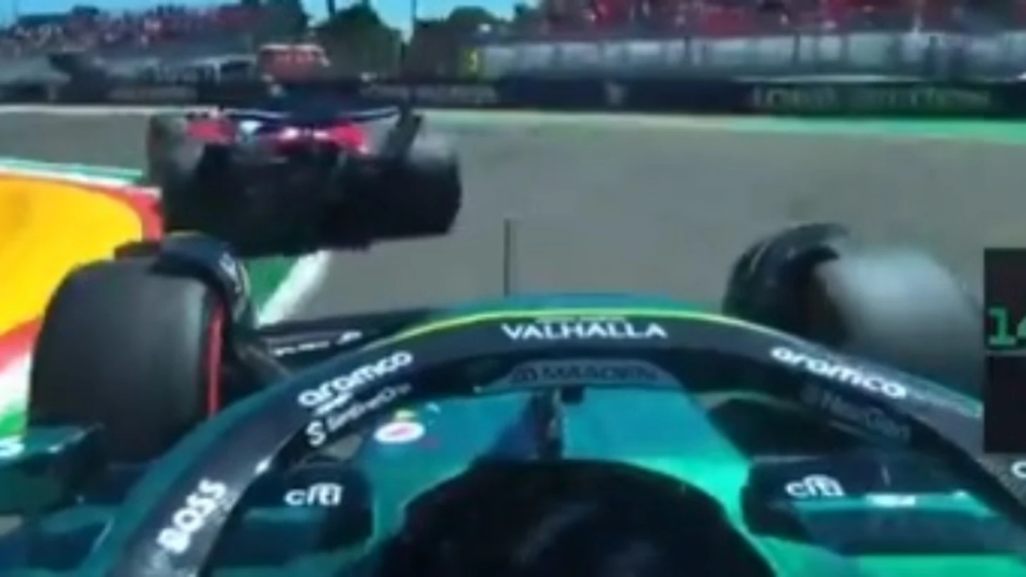Fernando Alonso y Charles Leclerc Fernando Alonso y Charles Leclerc
