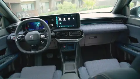 Interior del Renault 4 E-Tech Interior del Renault 4 E-Tech