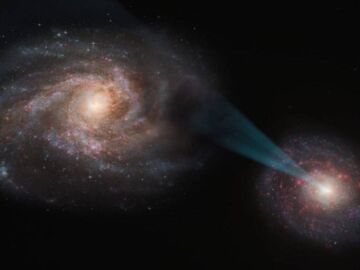 Representaci&oacute;n art&iacute;stica de una "justa c&oacute;smica" 