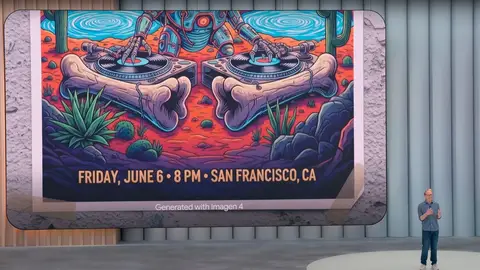 La presentación del Google I/O La presentación del Google I/O