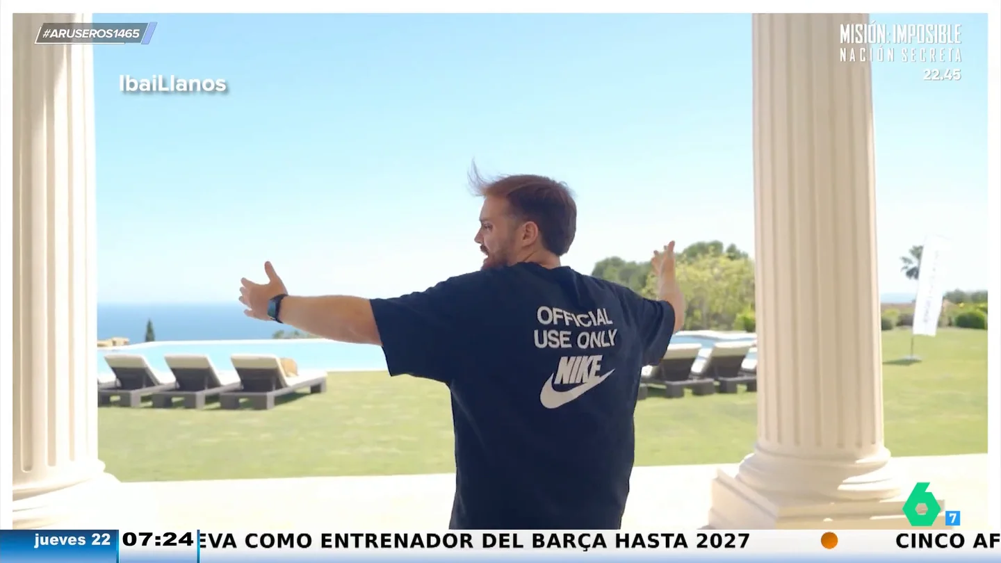 Ibai Llanos visita la casa más cara de España (y está a la venta): 70 millones de euros, bolera, spa y sala de cine Ibai Llanos visita la casa más cara de España (y está a la venta): 70 millones de euros, bolera, spa y sala de cine