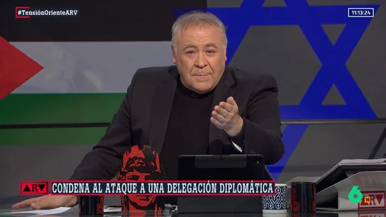Ferreras, tajante: "Estamos retransmitiendo un genocidio en directo y la UE tiene que reflexionar" Ferreras, tajante: "Estamos retransmitiendo un genocidio en directo y la UE tiene que reflexionar"