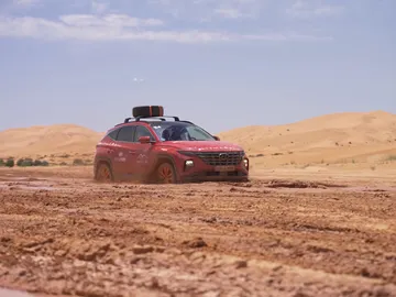 La gama SUV de Hyundai en el Desierto de los Niños La gama SUV de Hyundai en el Desierto de los Niños