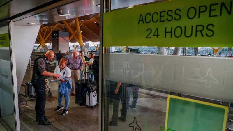 Control de acceso en el aeropuerto Adolfo Suárez Madrid-Barajas 