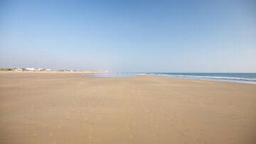 Playa de Castilnovo, en Cádiz