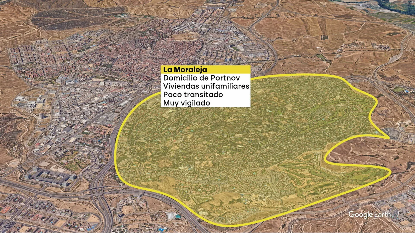 La rutina diaria de Andrey Portnov entre La Moraleja y Pozuelo de Alarcón La rutina diaria de Andrey Portnov entre La Moraleja y Pozuelo de Alarcón