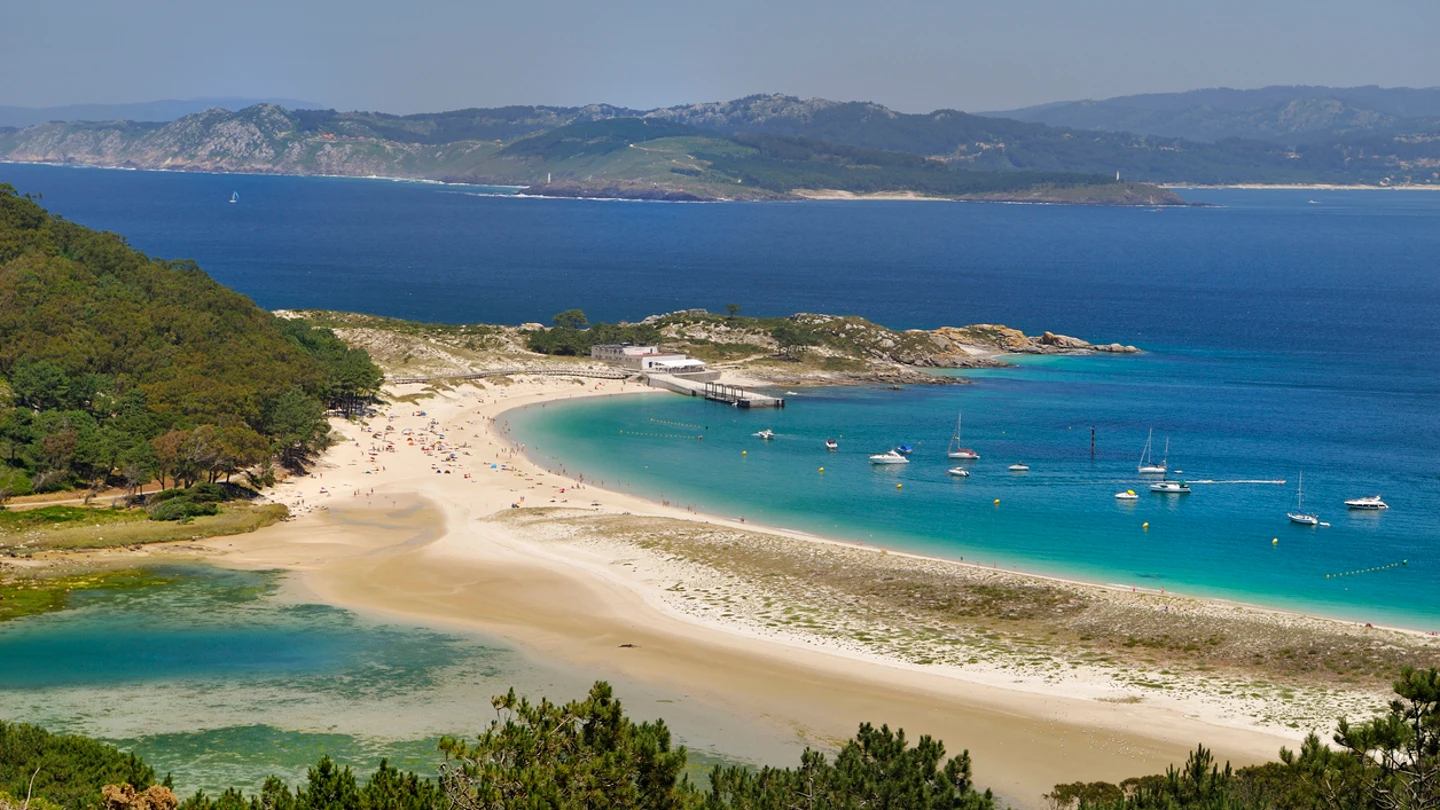 Playa de Rodas, Islas Cíes Playa de Rodas, Islas Cíes