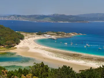 Playa de Rodas, Islas Cíes Playa de Rodas, Islas Cíes