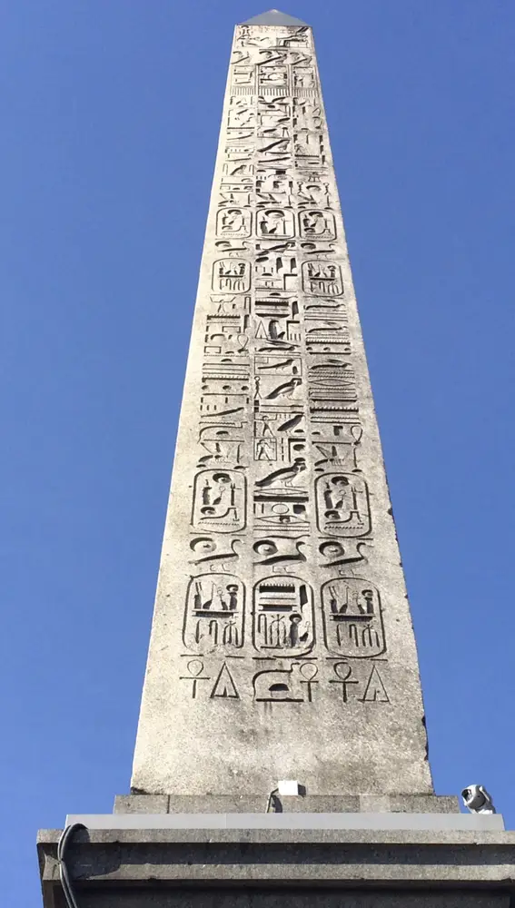 Obelisco de Ramsés II en París Obelisco de Ramsés II en París