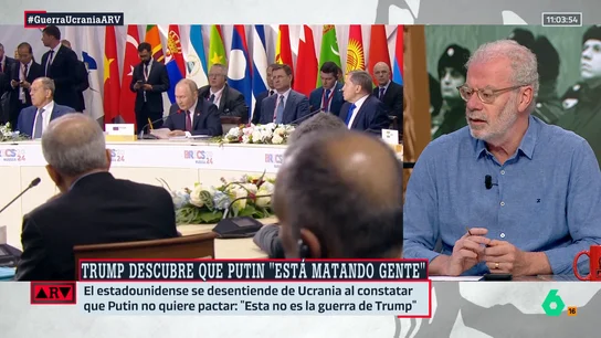 Jesús Núñez responde a Donald Trump y destaca que él es quien tiene un problema: "Putin no está loco, tiene un objetivo" Jesús Núñez responde a Donald Trump y destaca que él es quien tiene un problema: "Putin no está loco, tiene un objetivo"
