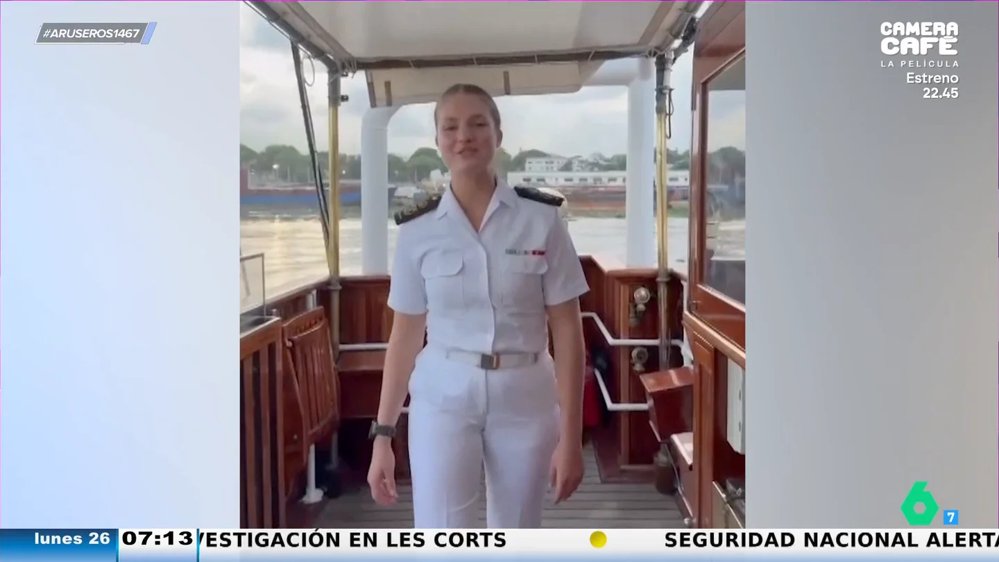 Alfonso Arús, del vídeo de la princesa Leonor a la infanta Sofía por su graduación: "Parece Aruser@s por el mundo" Alfonso Arús, del vídeo de la princesa Leonor a la infanta Sofía por su graduación: "Parece Aruser@s por el mundo"