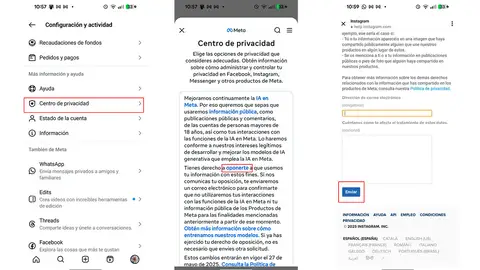 El proceso de oposición en Instagram El proceso de oposición en Instagram