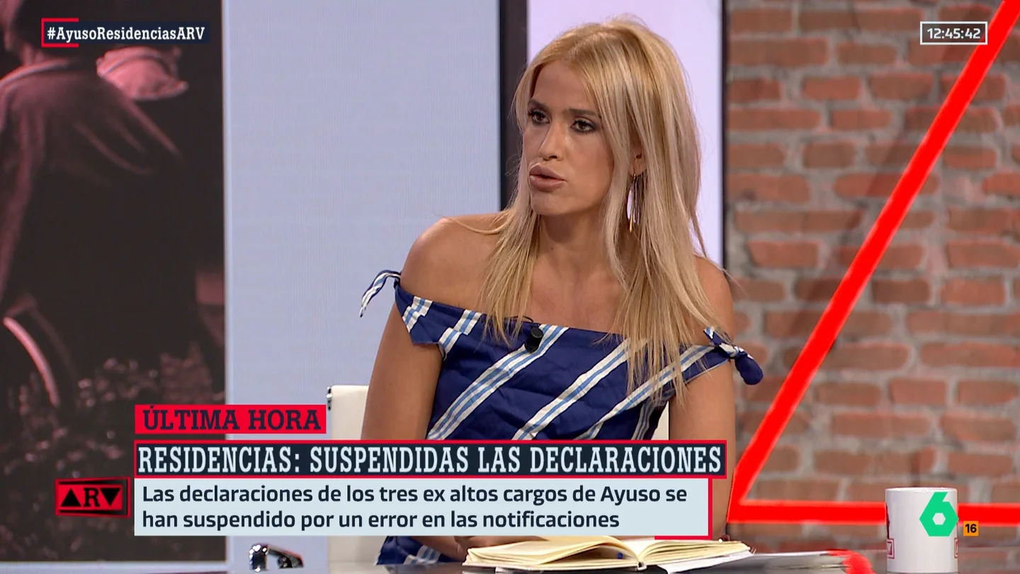La petición de Afra Blanco sobre el caso de las residencias en Madrid: "¡Que se deje de maltratar a las víctimas!" La petición de Afra Blanco sobre el caso de las residencias en Madrid: "¡Que se deje de maltratar a las víctimas!"