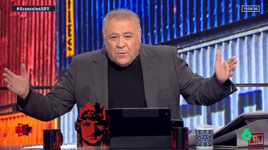 Ferreras, tras escuchar el anuncio de Trump sobre los aranceles: "Poco más y dice que le tenemos que reconocer como 'el magnánimo'" Ferreras, tras escuchar el anuncio de Trump sobre los aranceles: "Poco más y dice que le tenemos que reconocer como 'el magnánimo'"