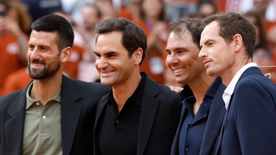 Djokovic, Federer, Nadal y Murray Djokovic, Federer, Nadal y Murray